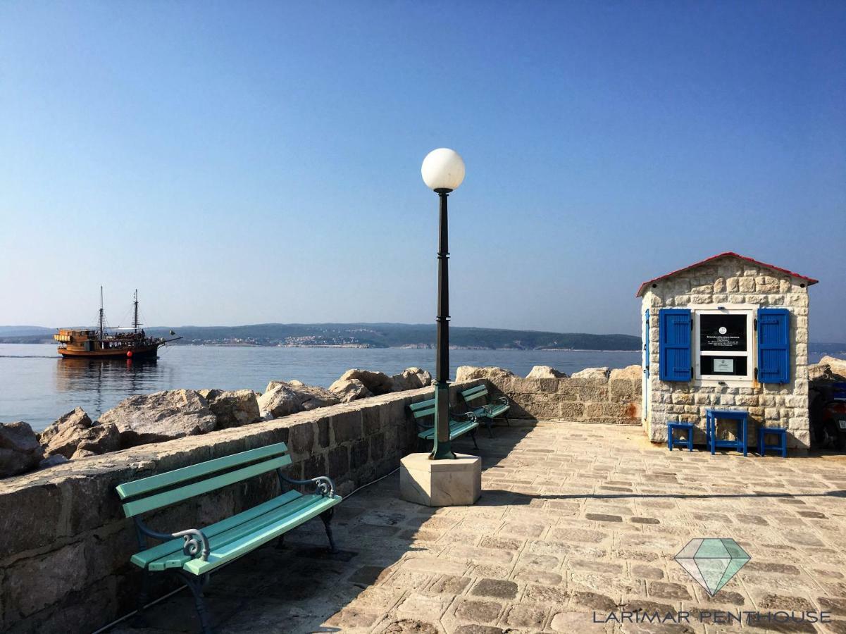 Ferienwohnung Larimar Penthouse Crikvenica Exterior foto