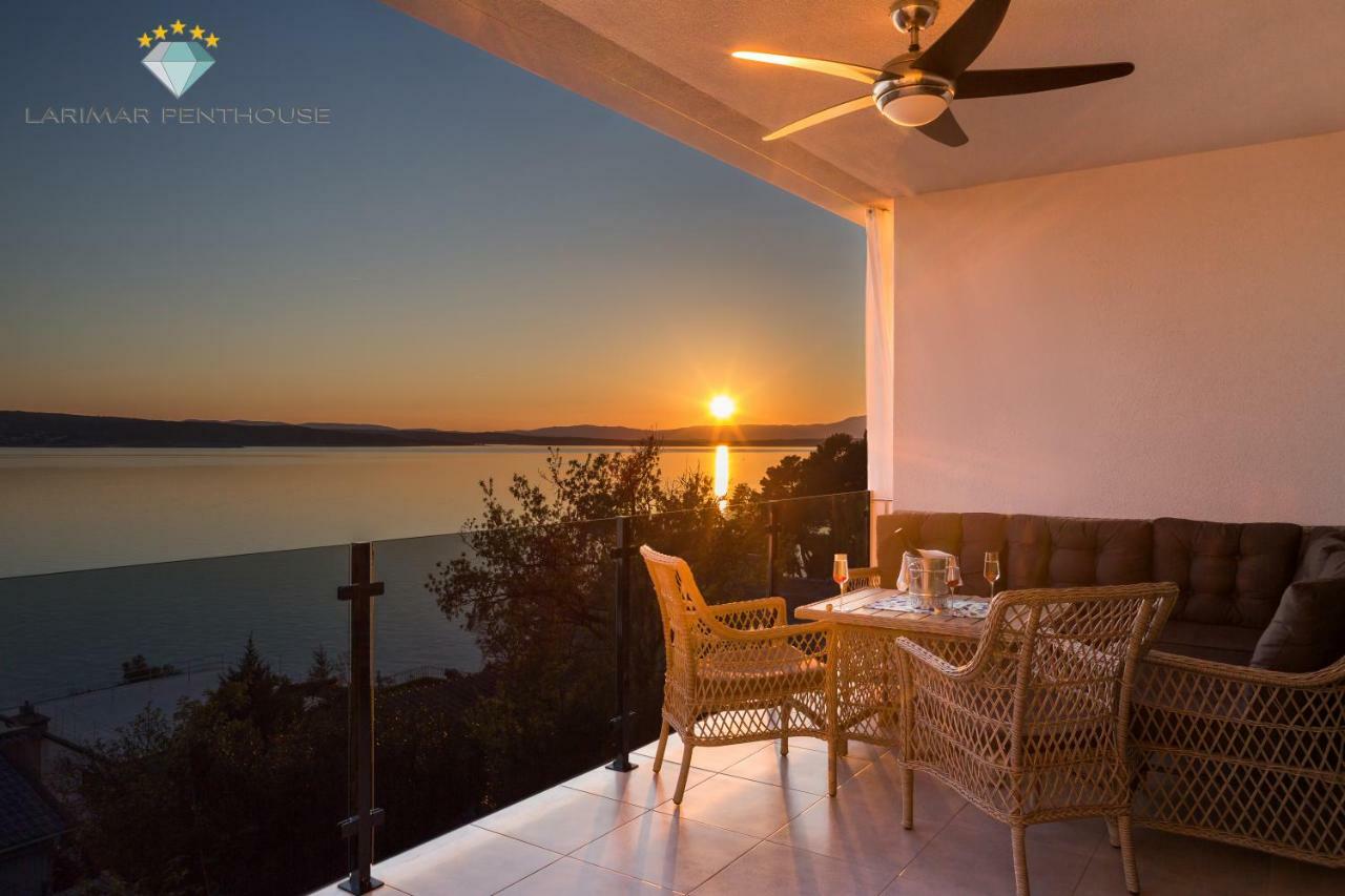 Ferienwohnung Larimar Penthouse Crikvenica Exterior foto