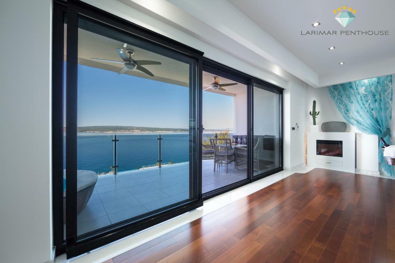 Ferienwohnung Larimar Penthouse Crikvenica Exterior foto