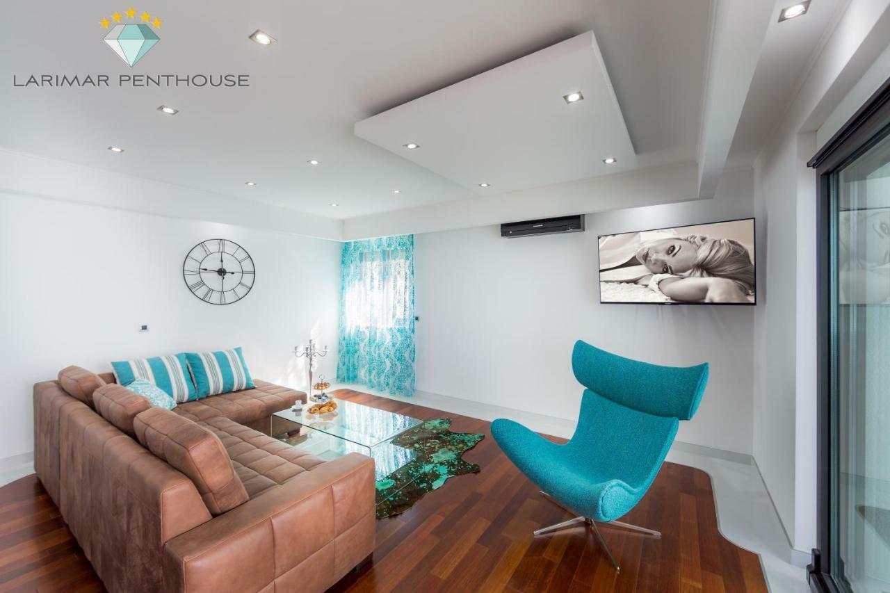 Ferienwohnung Larimar Penthouse Crikvenica Exterior foto
