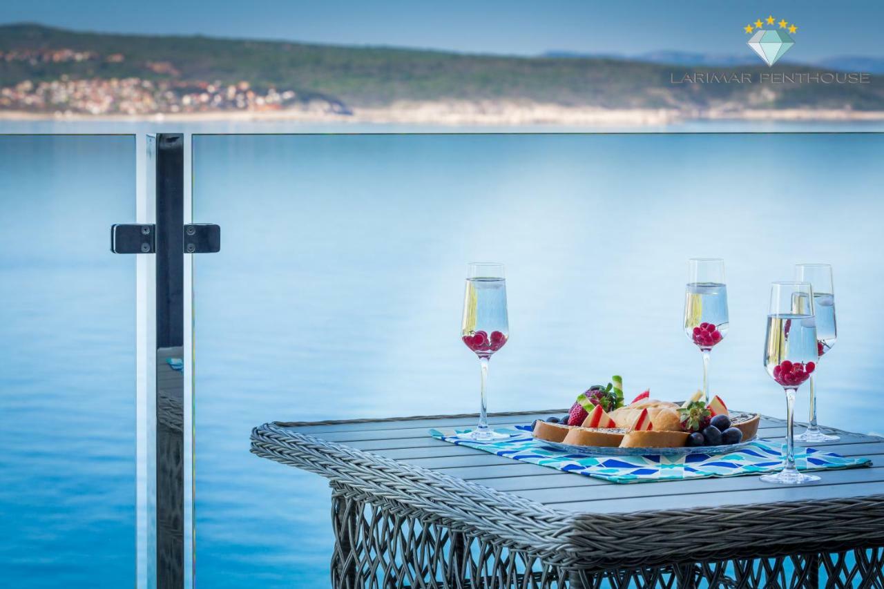 Ferienwohnung Larimar Penthouse Crikvenica Exterior foto