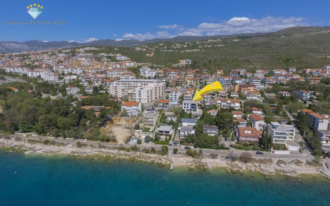 Ferienwohnung Larimar Penthouse Crikvenica Exterior foto