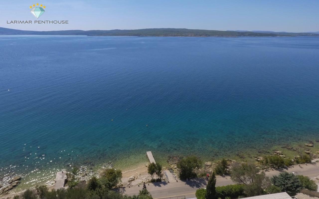 Ferienwohnung Larimar Penthouse Crikvenica Exterior foto