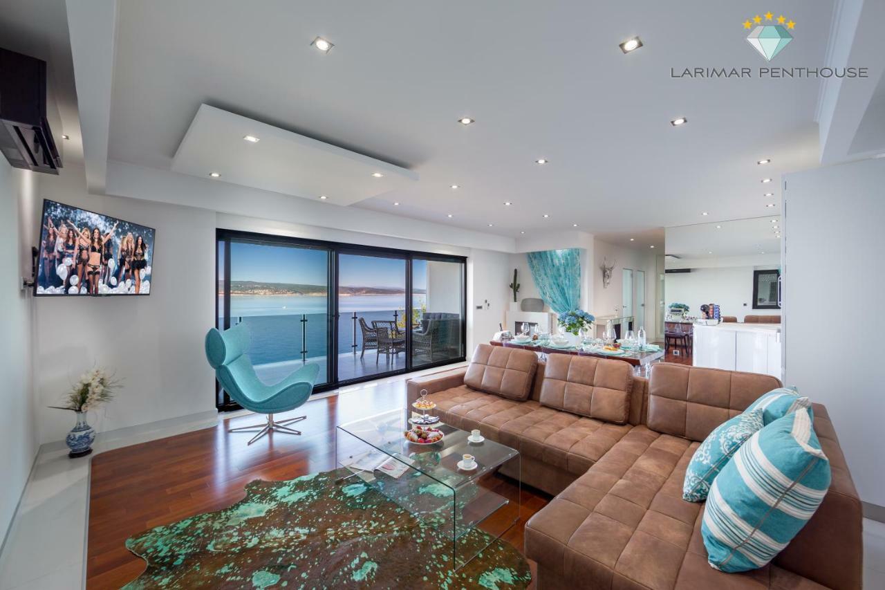 Ferienwohnung Larimar Penthouse Crikvenica Exterior foto